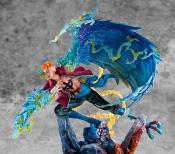 One Piece statuette PVC P.O.P. MAS Maximum Marco the Phoenix Leader of 1st group of Whitebeard Pirates 32 cm | MEGAHOUSE