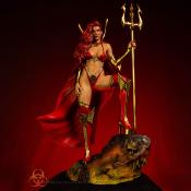 Coffin Comics statuette 1/5 Lady Satanus 43 cm | QUANRANTAINE STUDIO