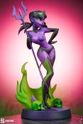 Original Artist Series statuette Devil Girl (Purple and Green Variant) 30 cm | SIDESHOW