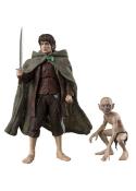 Le Seigneur des Anneaux figurines S.H. Figuarts Frodo Baggins & Gollum - BANDAI