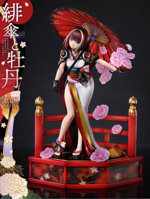 Original Illustration by Fuzichoco statuette PVC 1/7 Prisma Wing Scarlet Umbrella And Peony Deluxe Version 32 cm | PRIME 1 STUDIO