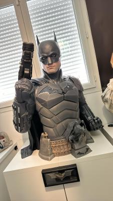 Batman buste 1/1 robert Pattinson | Infinity Studio