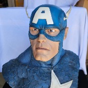 Captain America Life Size Bust I Sideshow Collectibles
