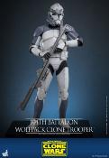 Star Wars The Clone Wars figurine 1/6 104th Battalion Wolfpack Clone Trooper 30 cm - HOT TOYS