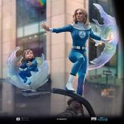 Fantastic Four statuette 1/10 Art Scale Invisible Woman and Franklin 28 cm | IRON STUDIOS