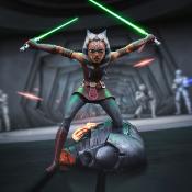 Star Wars: The Clone Wars statuette 1/10 Art Scale Ahsoka Tano 19 cm | IRON STUDIOS