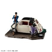 Lupin III statuette PVC Lupin the Gallery Punk at Dawn 9 cm | MEGAHOUSE