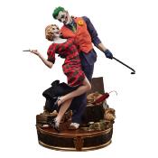 DC Comics Mythos statuette 1/5 The Joker and Harley Quinn: Lawless Love 41 cm | SIDESHOW