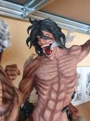  Eren Jaeger vs Armored Titan Statue Elite Exclusive ATTACK ON TITAN STATUE | FIGURAMA