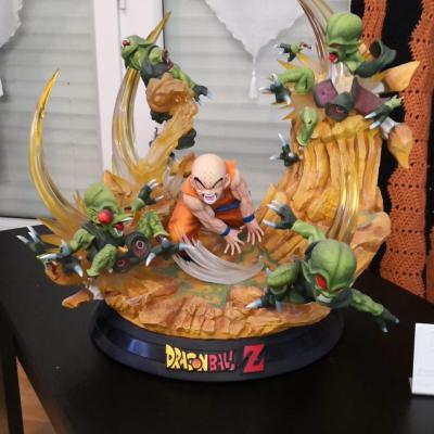 Krilin vs Saibamen HQS Dragon Ball Z Statue | Tsume Art