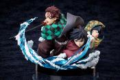 Demon Slayer: Kimetsu no Yaiba statuette PVC Tanjiro & Giyuu 13 cm| ANIPLEX