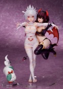 Ayakashi Triangle statuette PVC Matsuri Kazamaki & Suzu Kanade & Shirogane 25 cm | Flare