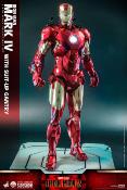 Iron Man 2 figurine 1/4 Iron Man Mark IV with Suit-Up Gantry 49 cm | Hot Toys