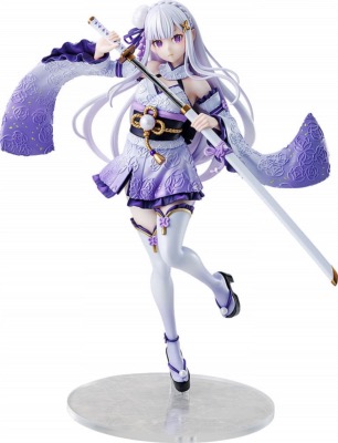 Re:ZERO -Starting Life in Another World- statuette PVC 1/7 Emilia Combat Outfit ver. 24 cm I Kadokawa