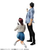 City Hunter Private Eyes G.E.M. Series statuettes PVC Saeba Ryo & Makimura Kaori 17 - 25 cm | MEGAHOUSE