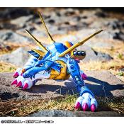 Digimon Adventure G.E.M. Precious Series statuette PVC Metal Garurumon & Ishida Yamato 30 cm | MEGAHOUSE