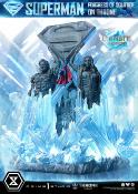 DC Comics statuette 1/4 Throne Legacy Collection Superman Fortress of Solitude on Throne (Design by Gabriele Dell'Otto) 52 cm ULTIMATE VERSION | Prime 1 Studio