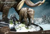 Historic Creatures The Wonder Wild Series statuette The Woolly Mammoth 2.0 22 cm | X-PLUS