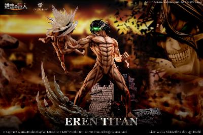 Eren Yeager Born under the shadow of the walls Attack On Titan | Zodiakos Studio
