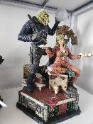 Dorohedoro statuette 1/4 Caiman & Nikaido Deluxe Version 66 cm | Prime 1 Studio