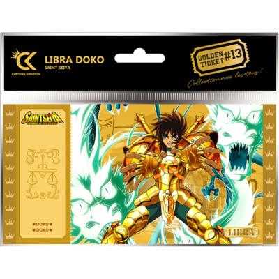 Dohko Golden Ticket Saint Seiya Libra Gold Saint | Cartoon Kingdom