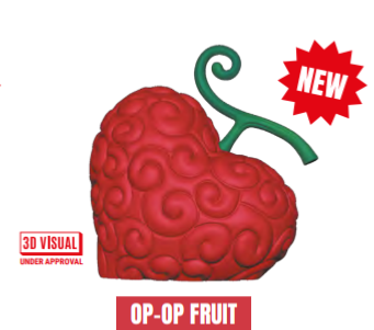 One Piece Tirelire OP-OP Fruit du démon 12cm | Plastoy