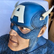 Captain America Life Size Bust I Sideshow Collectibles