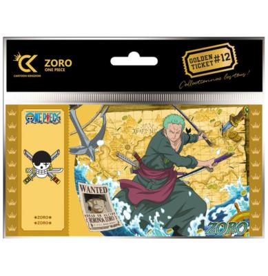 Golden Ticket One Piece - Zoro Vol.2 | CARTOON KINGDOM