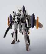 Macross figurine Hi-Metal R Chogokin VF-0S Phoenix (Roy Focker Use) & QF-2200D-B Ghost Set 14 cm | BANDAI