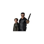 Terminator 2 figurine MAFEX T-800 (T2 Ver.) & John Connor 16 cm | MEDICOM