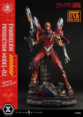 Rebuild of Evangelion statuette Ultimate Diorama Masterline Series Evangelion Production Model-02 (Concept By Josh Nizzi) 73 cm DELUXE BONUS VERSION | Prime 1 Studio