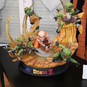 Krilin vs Saibamen HQS Dragon Ball Z Statue | Tsume Art