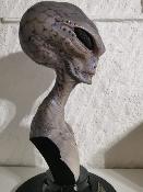 Buste 1/1 Reptilian Grey 56 cm ECC | Elites Creatures Collectibles