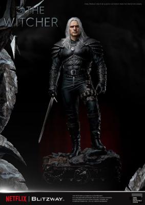 The Witcher statuette Superb Scale 1/4 Geralt of Rivia 56 cm | BLITZWAY