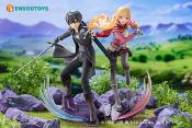 Sword Art Online statuette 1/7 Progressive Scherzo of Deep Night Kirito & Asuna Set | ENSOUTOYS