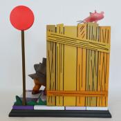 La Panthère rose (film, 1963) statuette Pink Panther & The Inspector 41 cm | HOLLYWOOD COLLECTIBLES GROUP