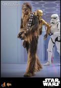 Star Wars Episode V figurine Movie Masterpiece 1/6 Chewbacca with Disassembled C-3PO 36 cm | HOT TOYS