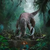 Jurassic World: Dominion statuette 1/20 Demi Art Scale Therizinosaurus 29 cm| IRON STUDIOS