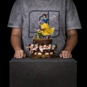Blanche-Neige et les Sept Nains statuette 1/10 Art Scale Snow White and Dopey Deluxe Edition 21 cm | IRON STUDIOS 