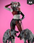 DC Direct statuette 1/10 Harley Quinn: Red, White & Black Harley Quinn by Jenny Frison 19 cm | MACFARLANE TOYS