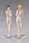 Doukyusei pack 2 statuettes PVC 1/7 Hikaru Kusakabe & Licht Sajo: Wedding Ver. 24 cm I Orange Rouge