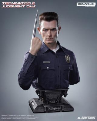 Terminator 2 Judgment Day : Buste 1/1 T-1000 90 cm | Queen Studios
