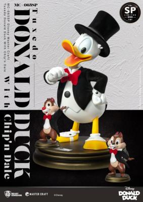 Disney 100th statuette Master Craft Tuxedo Donald Duck (Chip'n und Dale) 40 cm | BEAST KINGDOM