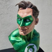Green Lantern 1/1 Life Size Bust I Sideshow Collectibles