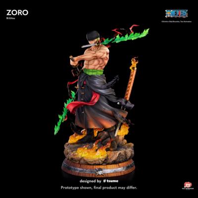 The Monster Trio Collection One Piece 1/4 Zoro Roronoa BIJUtsu I Tsume Art