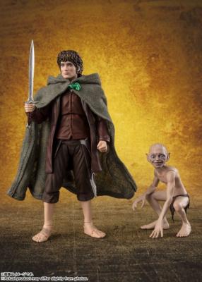 Le Seigneur des Anneaux figurines S.H. Figuarts Frodo Baggins & Gollum - BANDAI