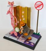La Panthère rose (film, 1963) statuette Pink Panther & The Inspector 41 cm | HOLLYWOOD COLLECTIBLES GROUP