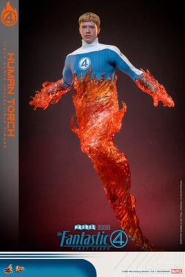 Les Quatre Fantastiques – Figurine Movie Masterpiece 1/6 Human Torch 30 cm | Hot Toys Marvel