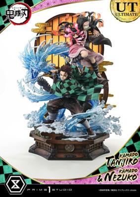 Demon Slayer: Kimetsu no Yaiba Concept Masterline Series statuette 1/6 Nezuko & Tanjiro Ultimate Ver. 56 cm | PRIME 1 STUDIOS 