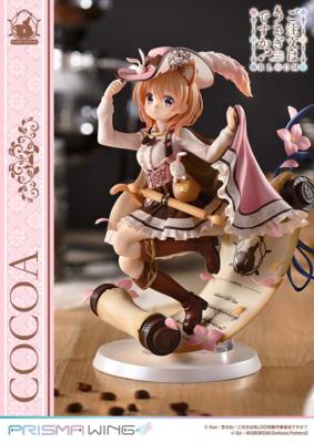 Is the Order a Rabbit? Bloom statuette PVC 1/7 Prisma Wing Cocoa 21 cm | PRIME 1 STUDIO